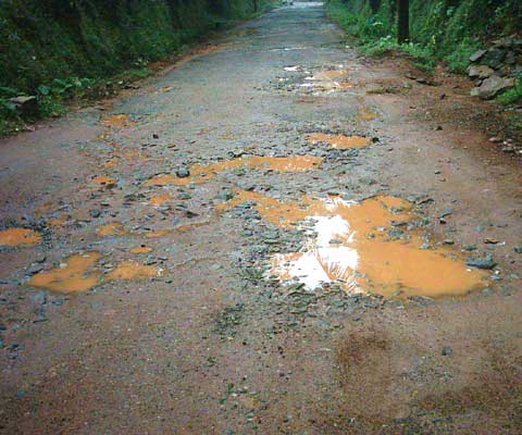 Gutters in Road- Watch your steps, Shari;ah is your Road Signs in the Spiritual Journey.