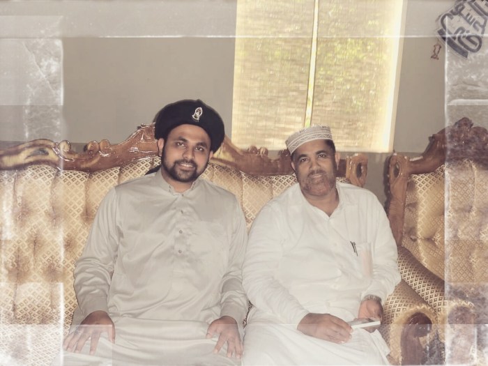 Jouhar Ali Naqshbandi Al Hassani and Shaykh Muhammad Faizy Dasuqi (Rahimahullah), Kerala, Malabar,India.